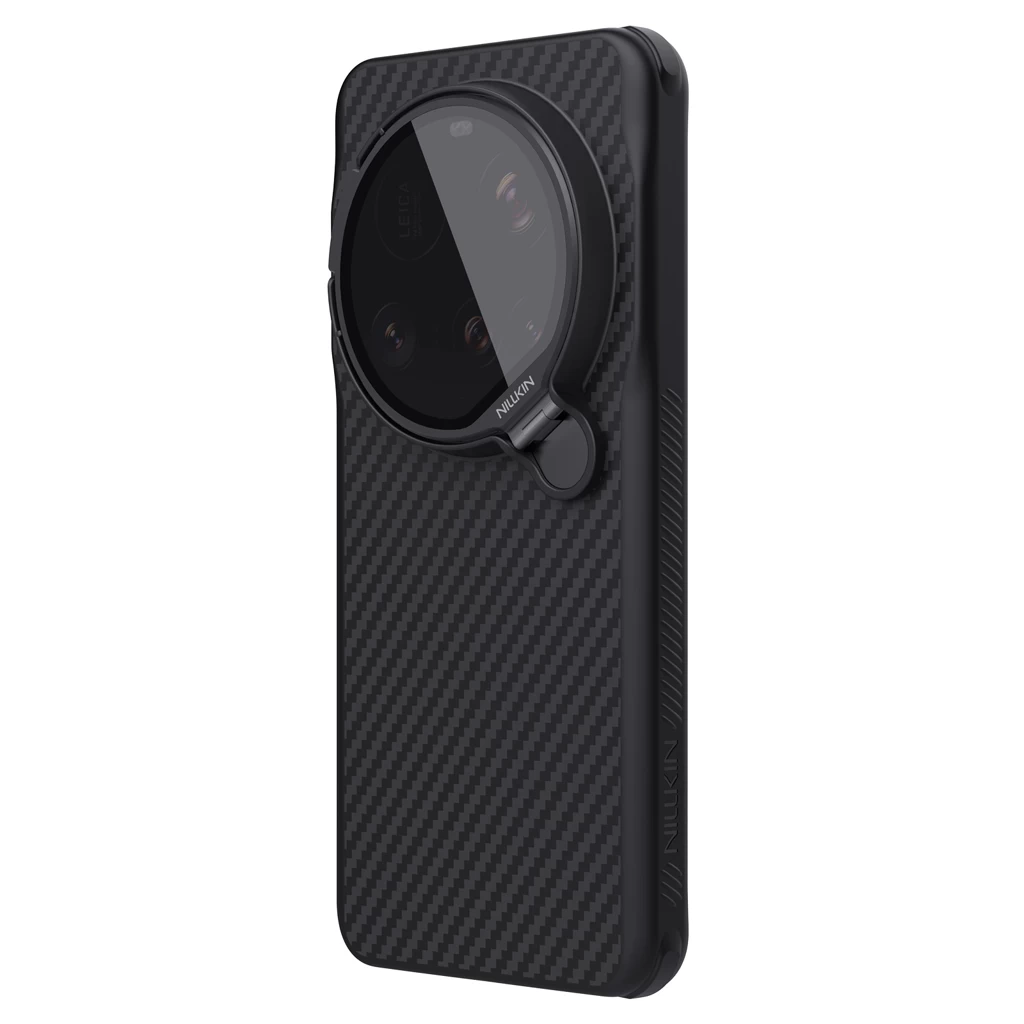 Nillkin CarboProp Aramid mágneses tok Xiaomi 15 Ultra készülékhez fekete/átlátszó