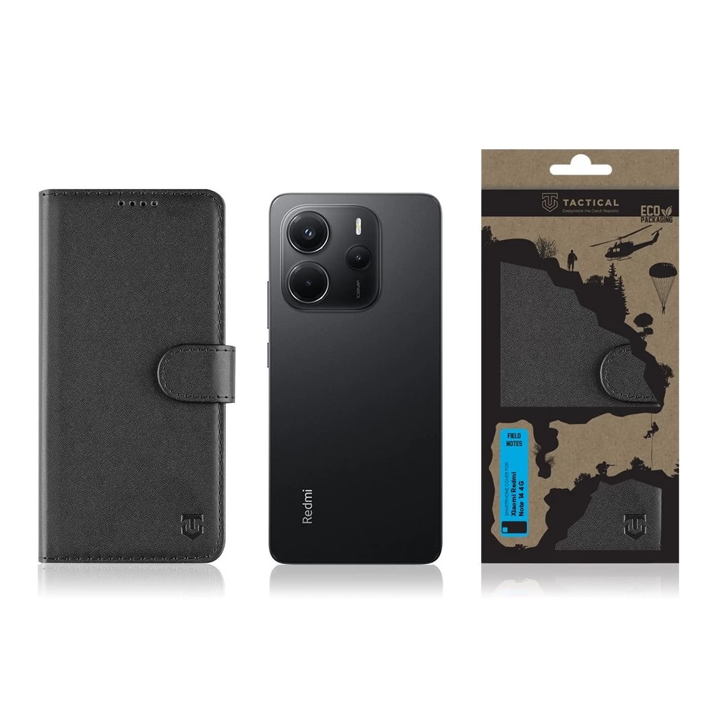Tactical Field Notes Xiaomi Redmi Note 14 4G készülékhez fekete