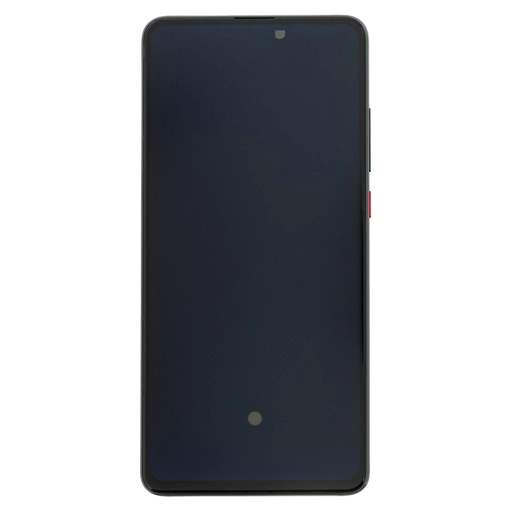 LCD kijelző + érintő egység + elülső burkolat Xiaomi Mi9T/Mi9T Pro készülékhez fekete