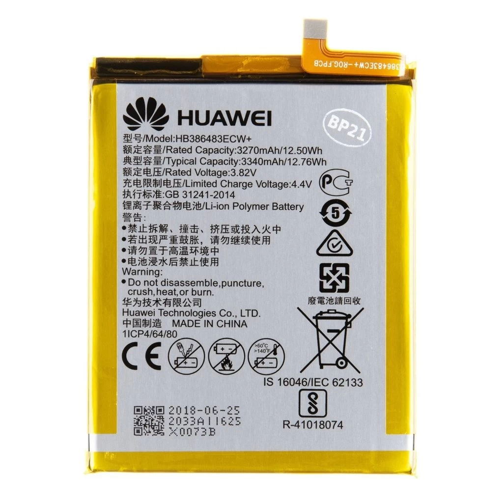 HB386483ECW Huawei akkumulátor 3270mAh Li-Pol (Service Pack)