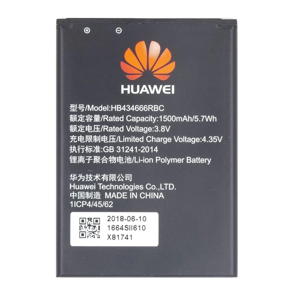 HB434666RBC Huawei Akkumulátor 1500mAh Li-Pol (Service Pack)