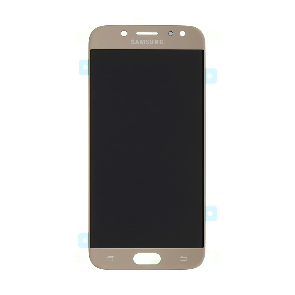 LCD kijelző + érintő egység Samsung J530 Galaxy J5 2017 készülékhez arany (Service Pack)