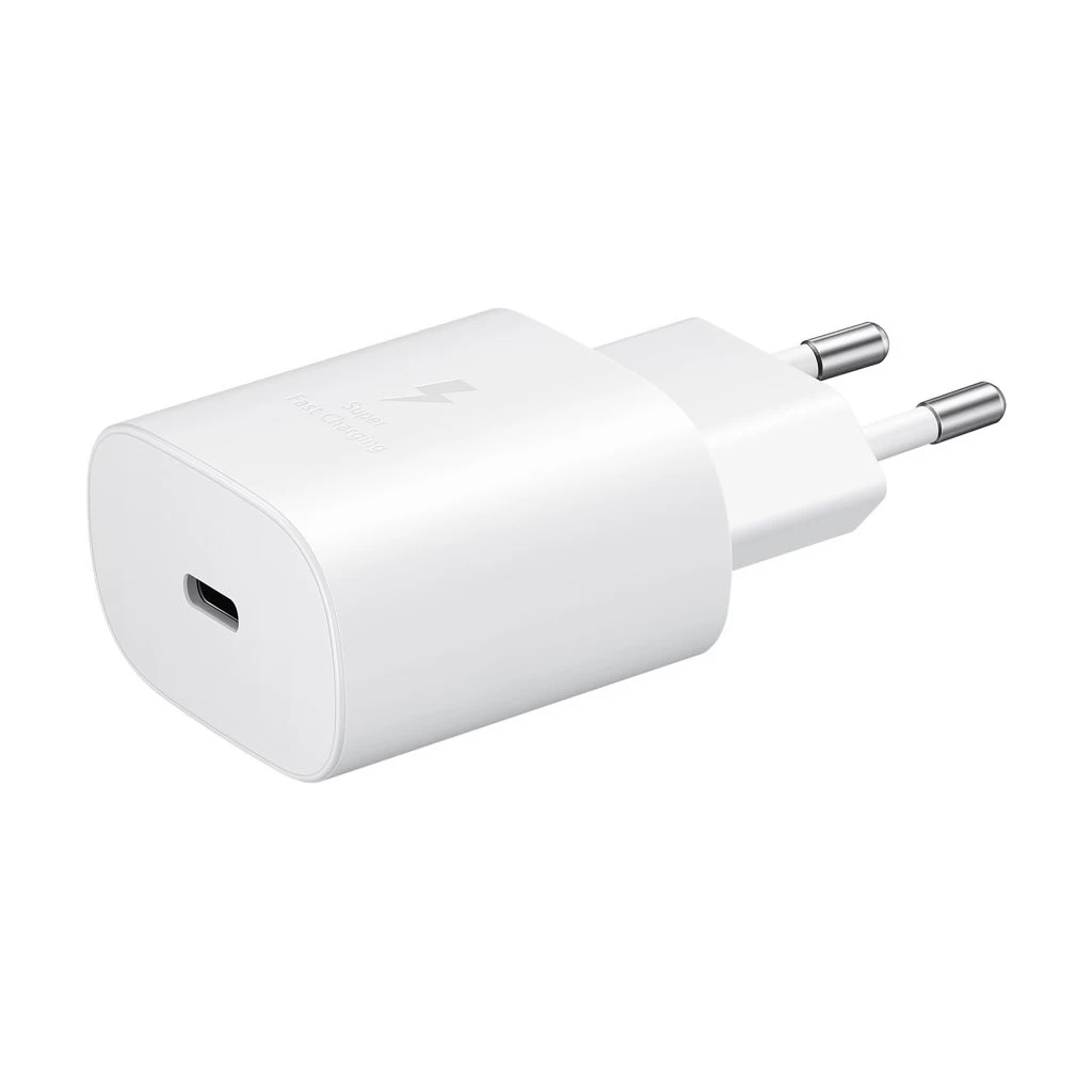EP-TA800EWE Samsung USB-C 25W utazási töltő fehér – csomagolás nélküli gyártói