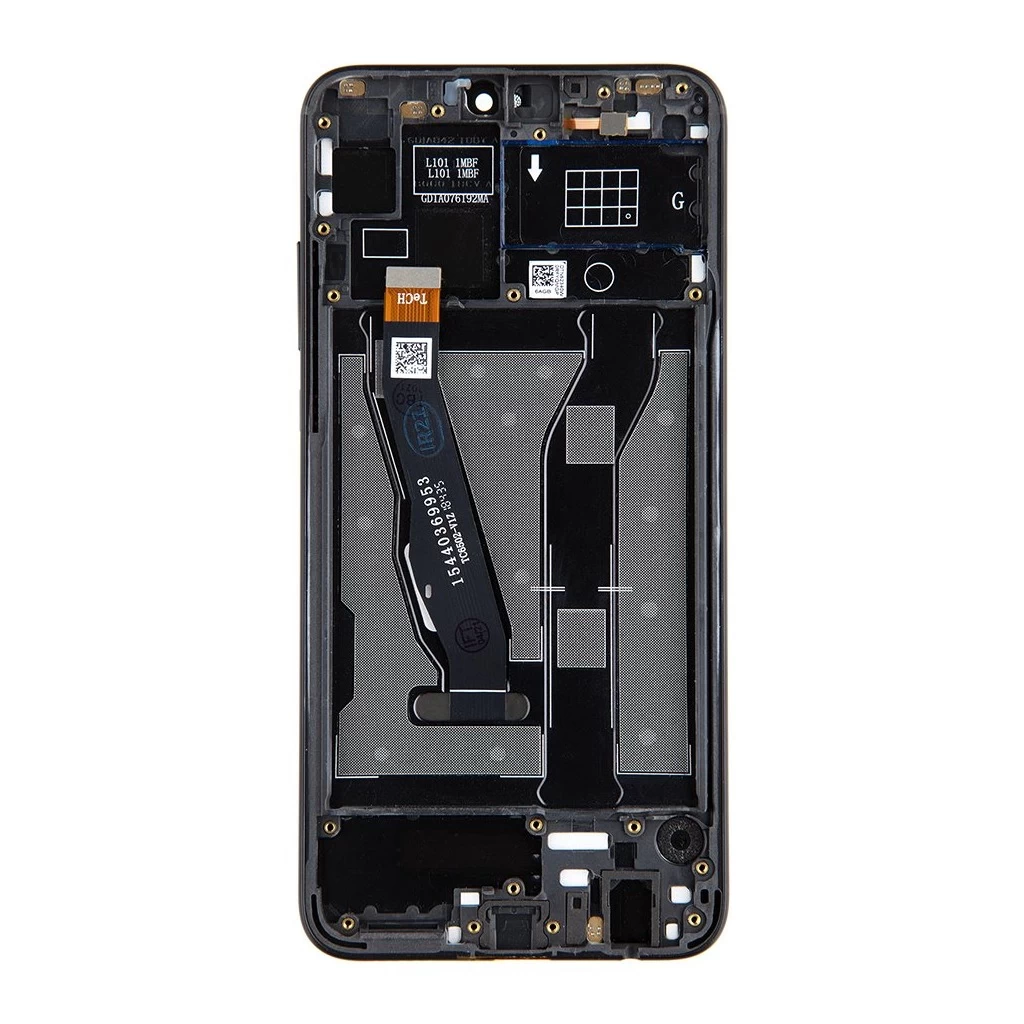 LCD kijelző + érintő egység + előlap Honor 8X/9X Lite készülékhez éjfekete