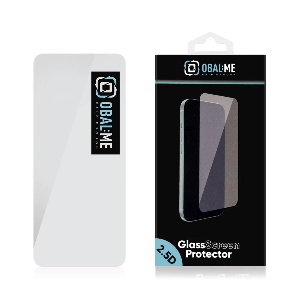 OBAL:ME 2.5D üvegkijelzővédő a Motorola Edge 50 Neo készülékhez – átlátszó