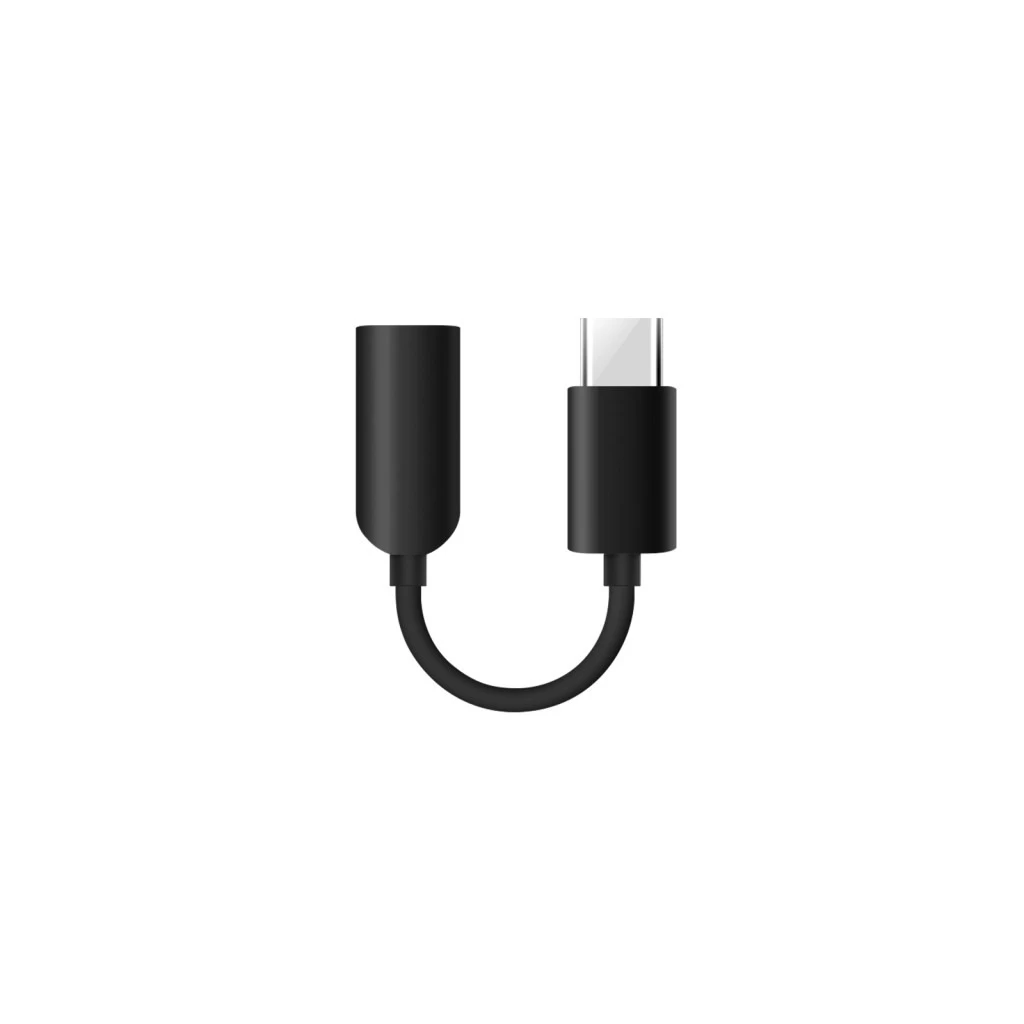 Xiaomi Original USB-C/3,5mm adapter fekete – csomagolás nélküli gyári