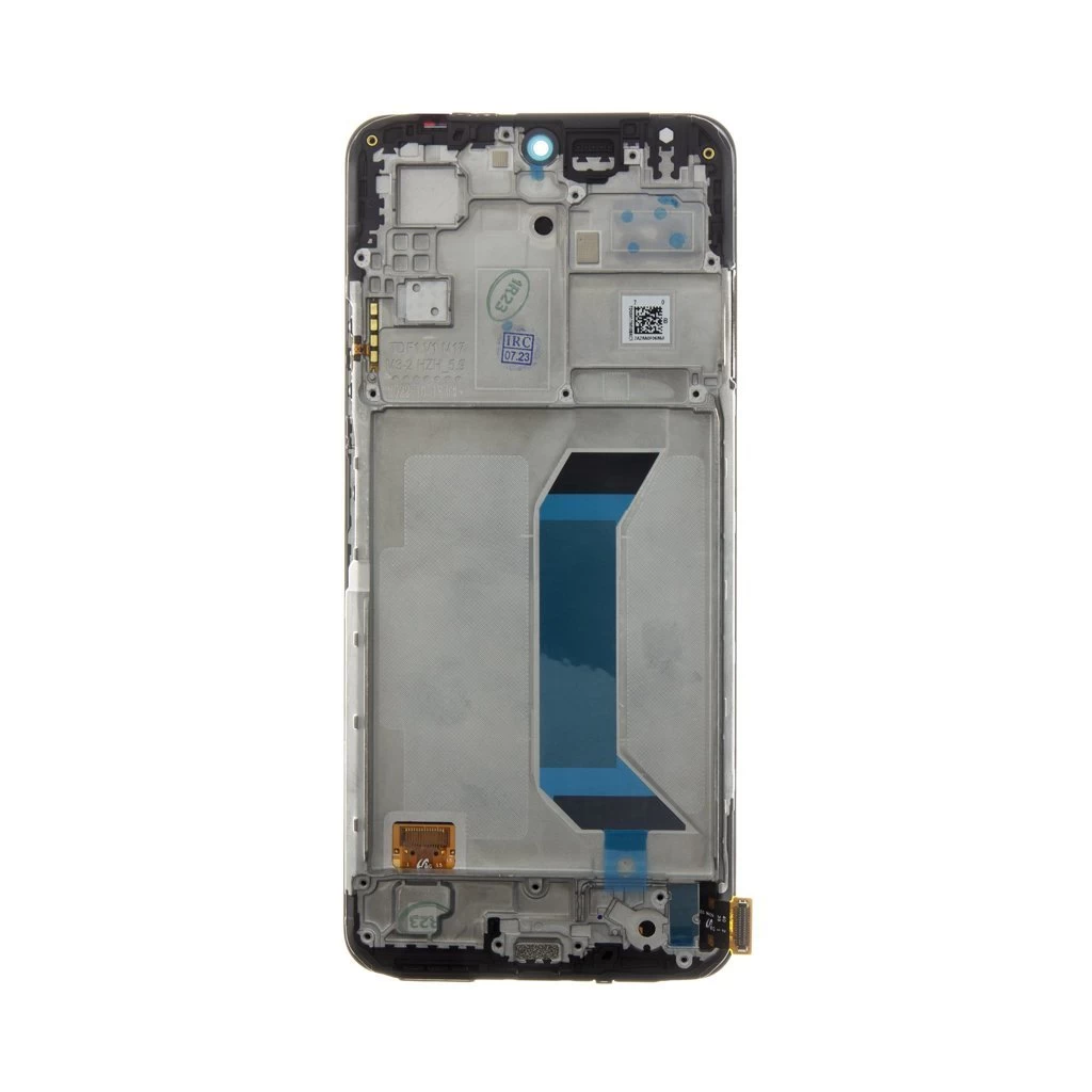 LCD kijelző + érintő egység + elülső tok a Xiaomi Redmi Note 12 5G készülékhez