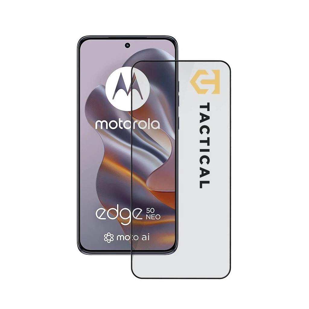 Tactical Glass Shield 5D Motorola Edge 50 Neo készülékhez fekete