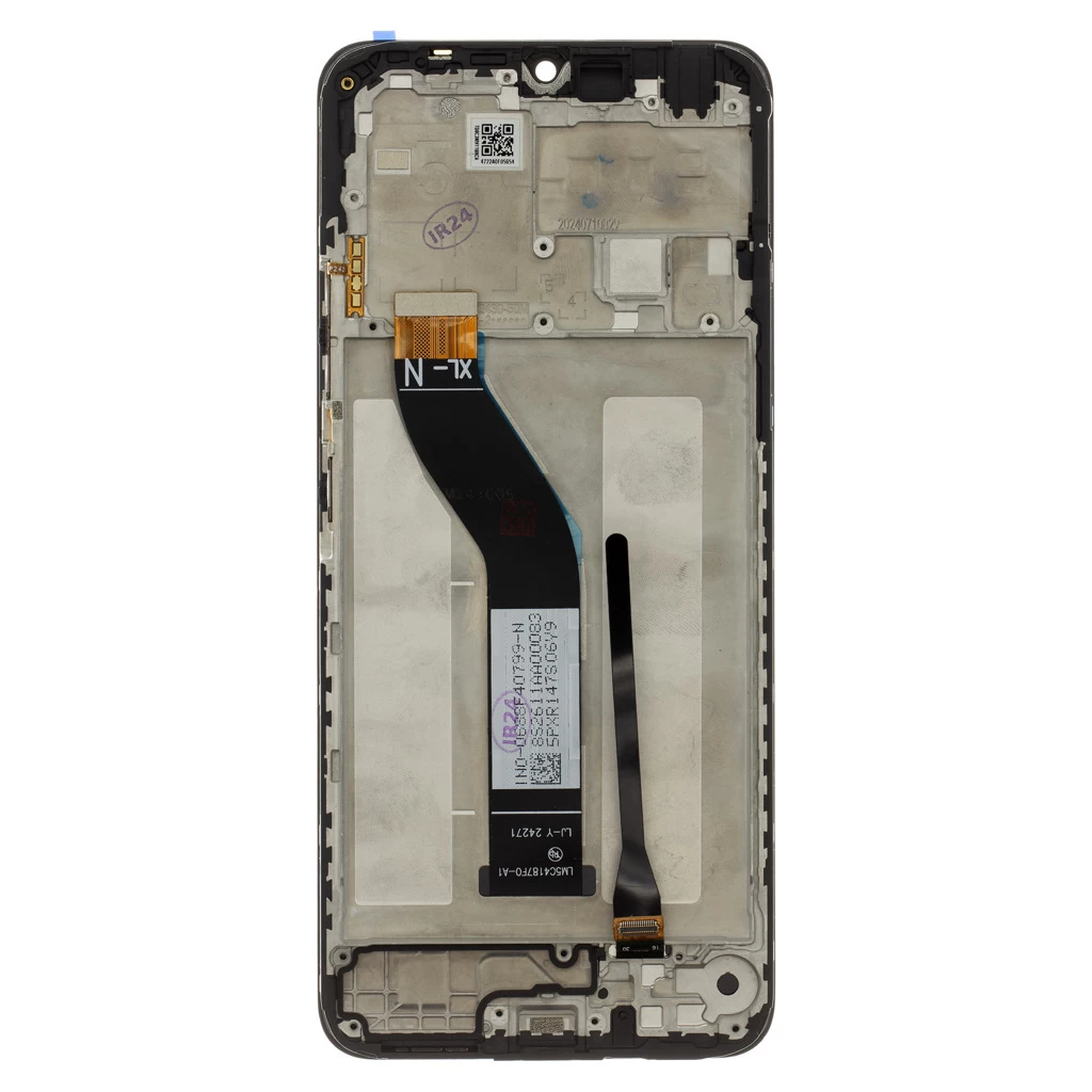 LCD kijelző + érintőpanel + előlapi üveg Xiaomi Redmi 14C készülékhez