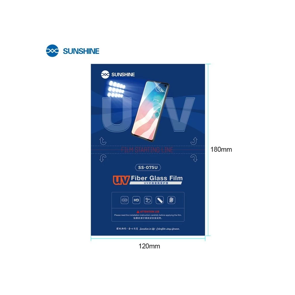 SUNSHINE SS-075U UV Hydrocondensation fóliák okostelefonokhoz 25 db SUNSHINE SS-075U UV Hydrocondensation fóliák okostelefonokhoz 25 db