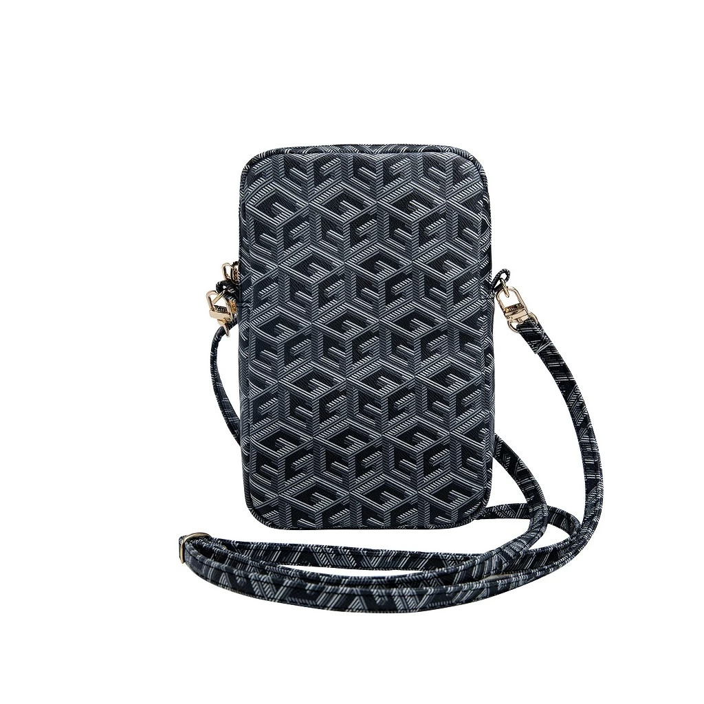 Guess PU G Cube pénztárca tok cipzáros fekete