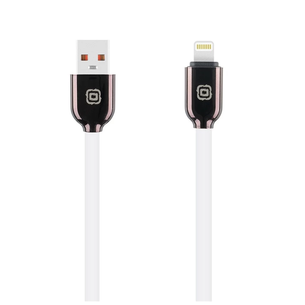 OBAL:ME Sleek USB-A/Lightning kábel fehér