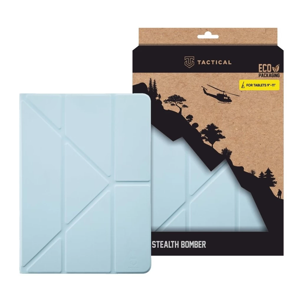 Tactical Stealth Bomber tok, univerzális 9′-11′ tabletekhez, ködös kék
