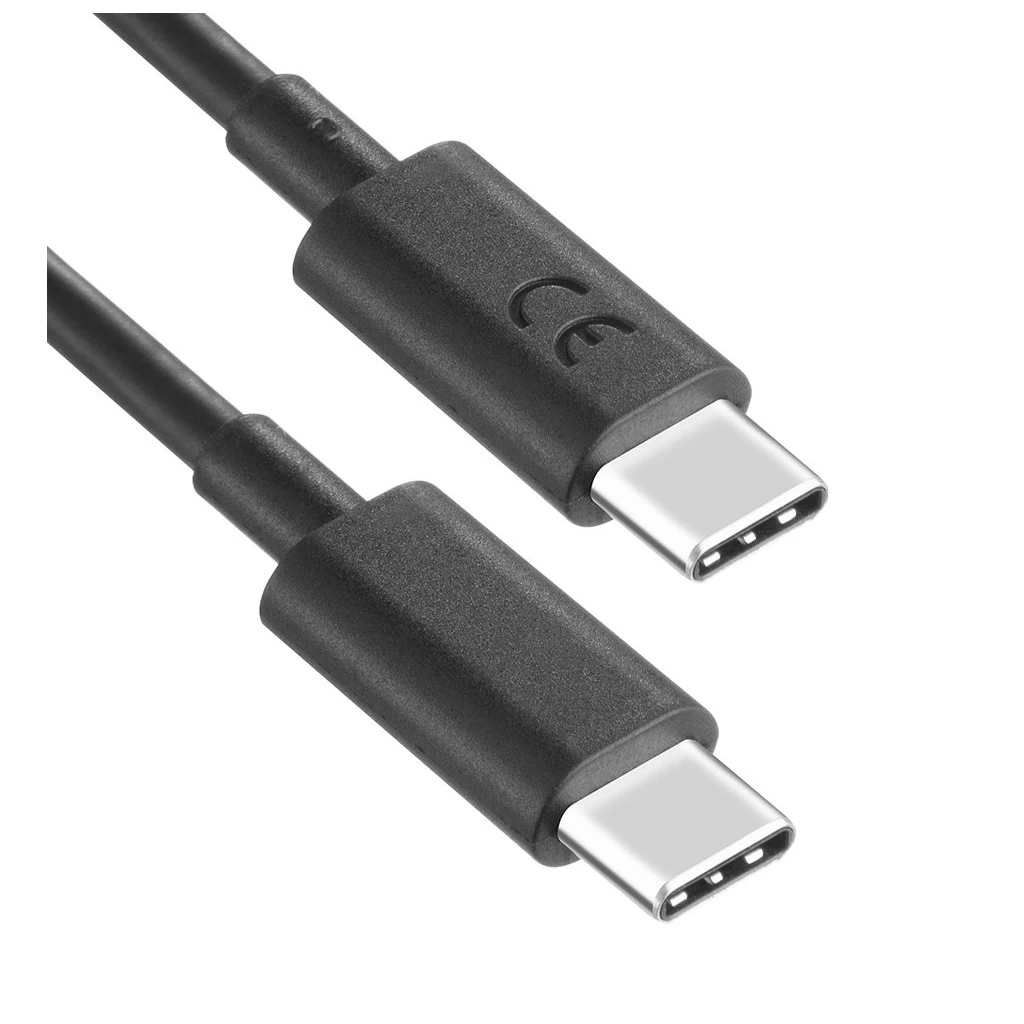 SC18C37157 Motorola USB-C/USB-C adatkábel 50W 1m fekete (Service Pack)