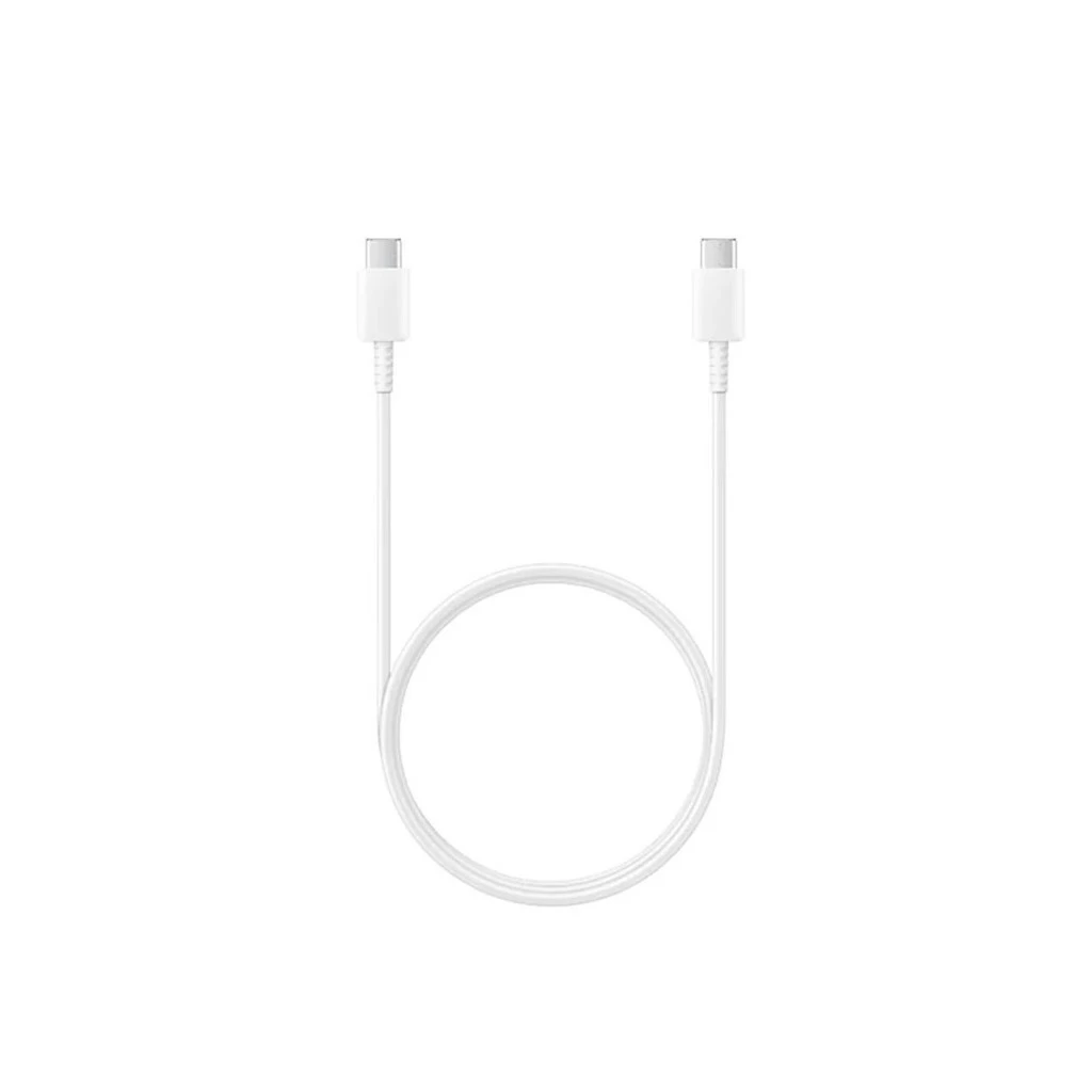 EP-DA905BWE Samsung USB-C/USB-C adatkábel 3A 1m fehér – csomagolás nélküli gyári