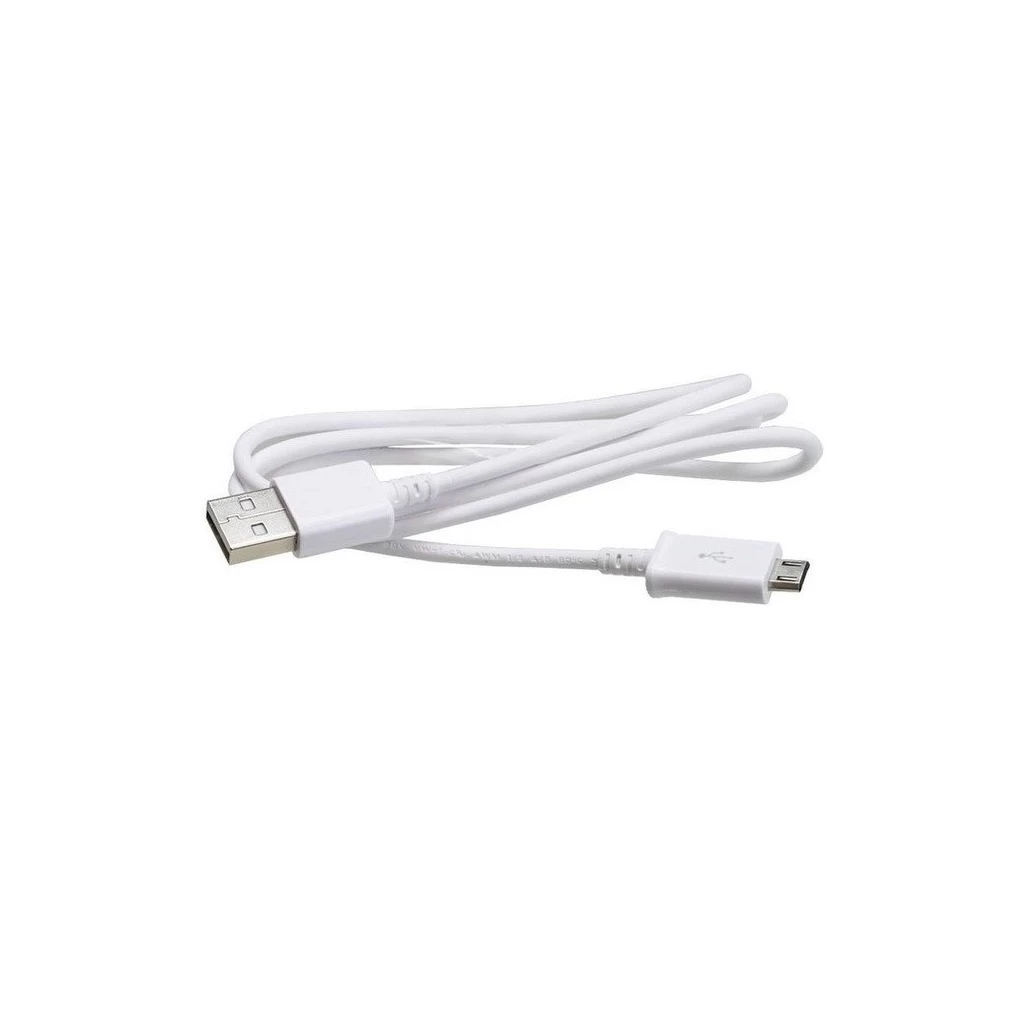 ECB-DU4AWE Samsung microUSB adatkábel 1m fehér – csomagolás nélküli gyári