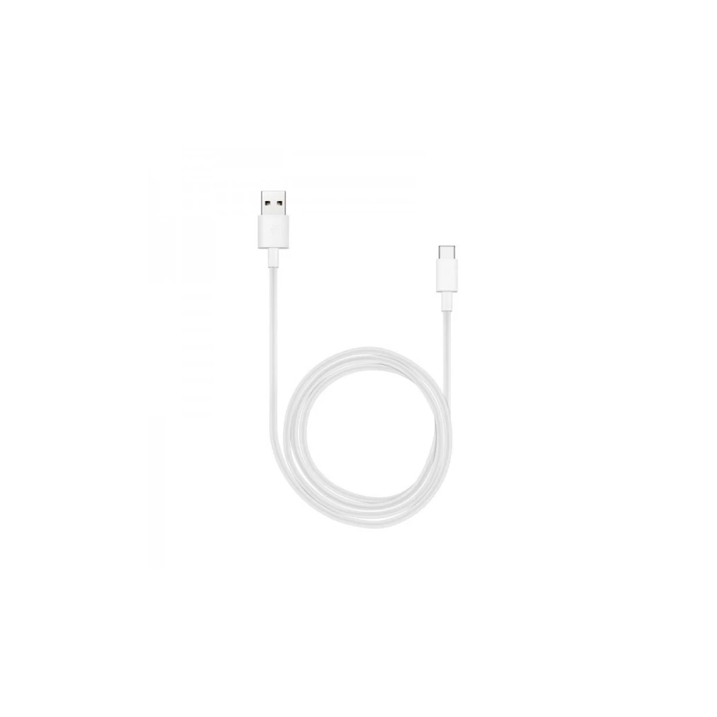 Huawei HL1289 Original USB-C adatkábel 5A 1m fehér – csomagolás nélküli gyári