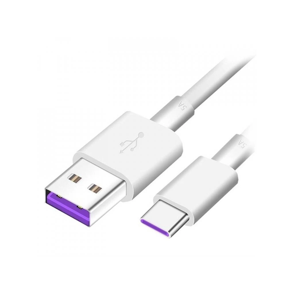 Huawei AP71 Quick Charger USB-C adatkábel 5A 1m fehér