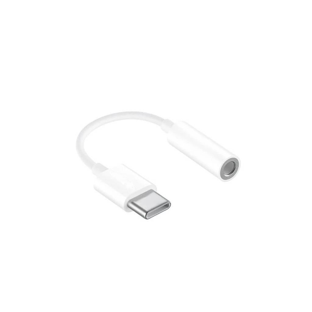 Huawei CM20 adapter USB-C/3,5mm fehér – csomagolás nélküli gyári