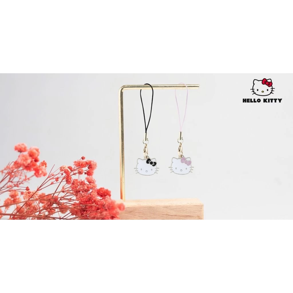 Hello Kitty Charm Kitty Head rózsaszín