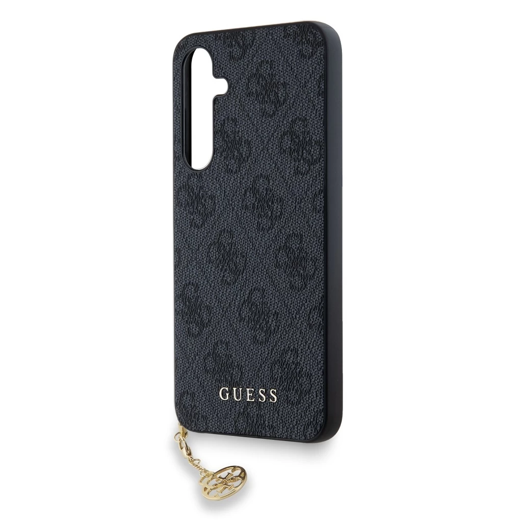 Guess 4G Charm tok Samsung Galaxy A35 5G készülékhez szürke