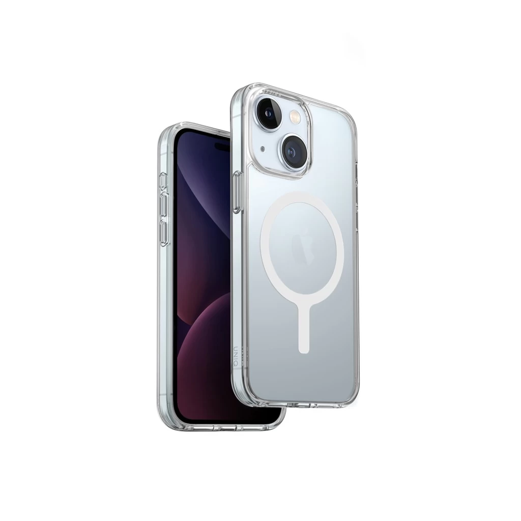 UNIQ Hybrid MagClick Charging Lifepro Xtreme tok Apple Iphone 15 készülékhez – dove frost clear