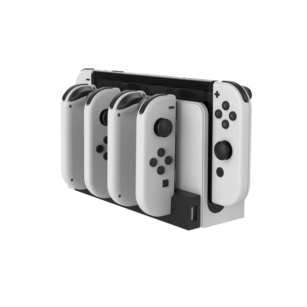 iPega 9186 töltő dokk pro N-Switch Joy-con készülékhez fehér/fekete