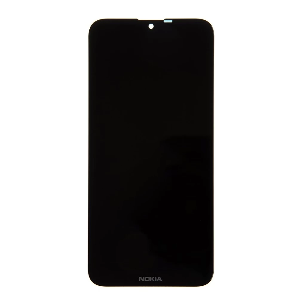 Nokia 2.3 készülékhez érintő egység + LCD kijelző fekete