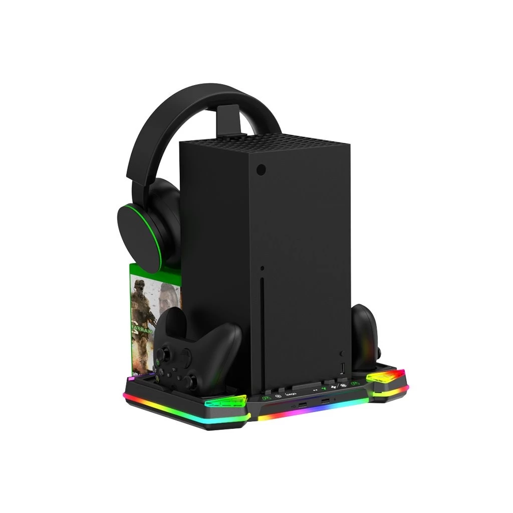 iPega XBX025S Multifunkcionális töltőállvány hűtéssel az Xbox készülékhez