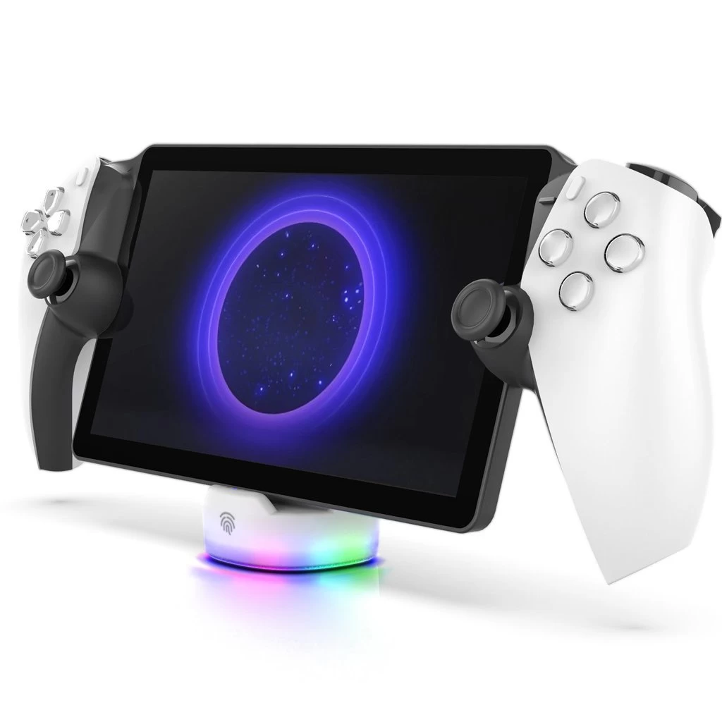 iPega P5P25 Mini mágneses töltőállvány Playstation Portal Remote Player készülékhez fehér