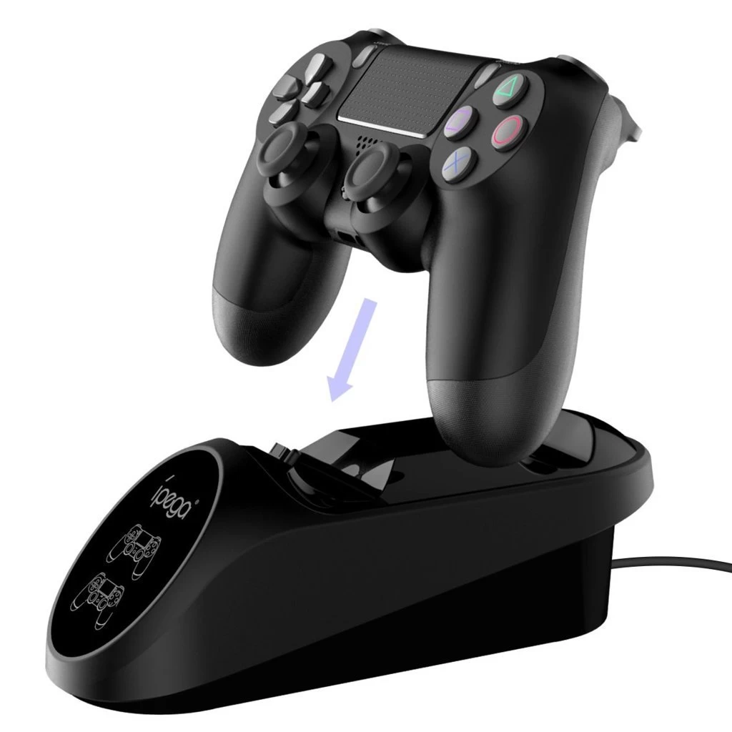iPega 9180 PS4 Gamepad készülékhez dupla töltő (Sérült csomagolás)
