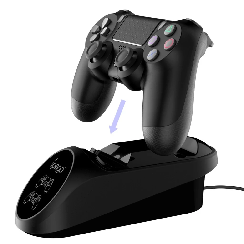 iPega 9180 PS4 Gamepad készülékhez dupla töltő (Sérült csomagolás)