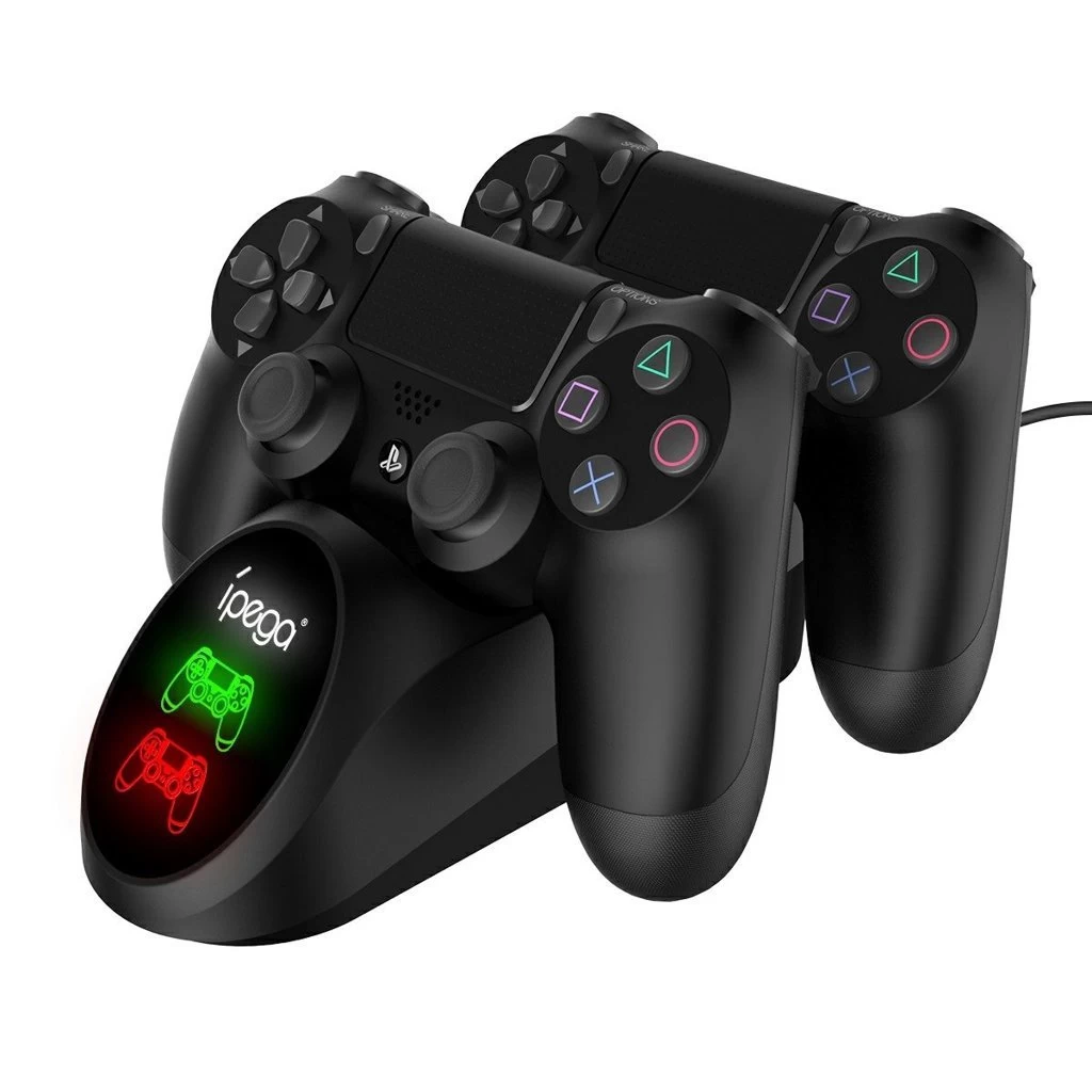 iPega 9180 PS4 Gamepad készülékhez dupla töltő (Sérült csomagolás)