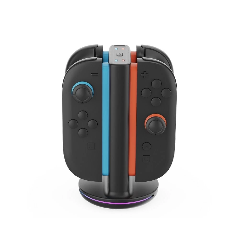 iPega SW2051 Töltőállomás with RGB, JoyCon kontroller és Nintendo Switch 2 készülékhez, fekete