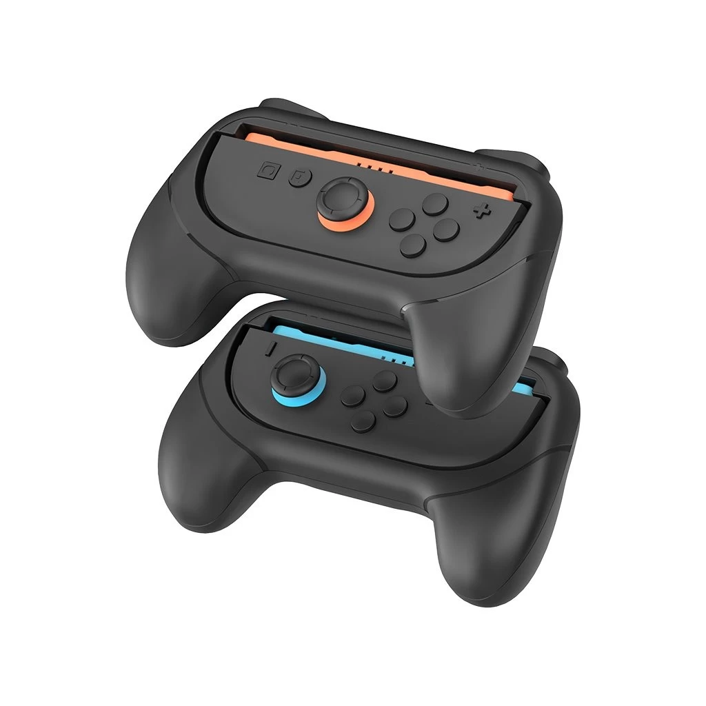 iPega SW2055H fogantyú JoyCon kontrollerekhez, Nintendo Switch 2 készülékhez fekete