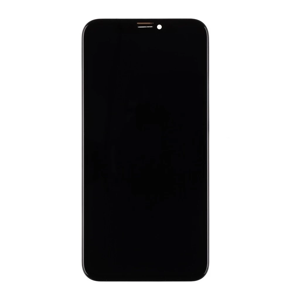 iPhone X készülékhez LCD kijelző + érintő egység fekete Soft OLED