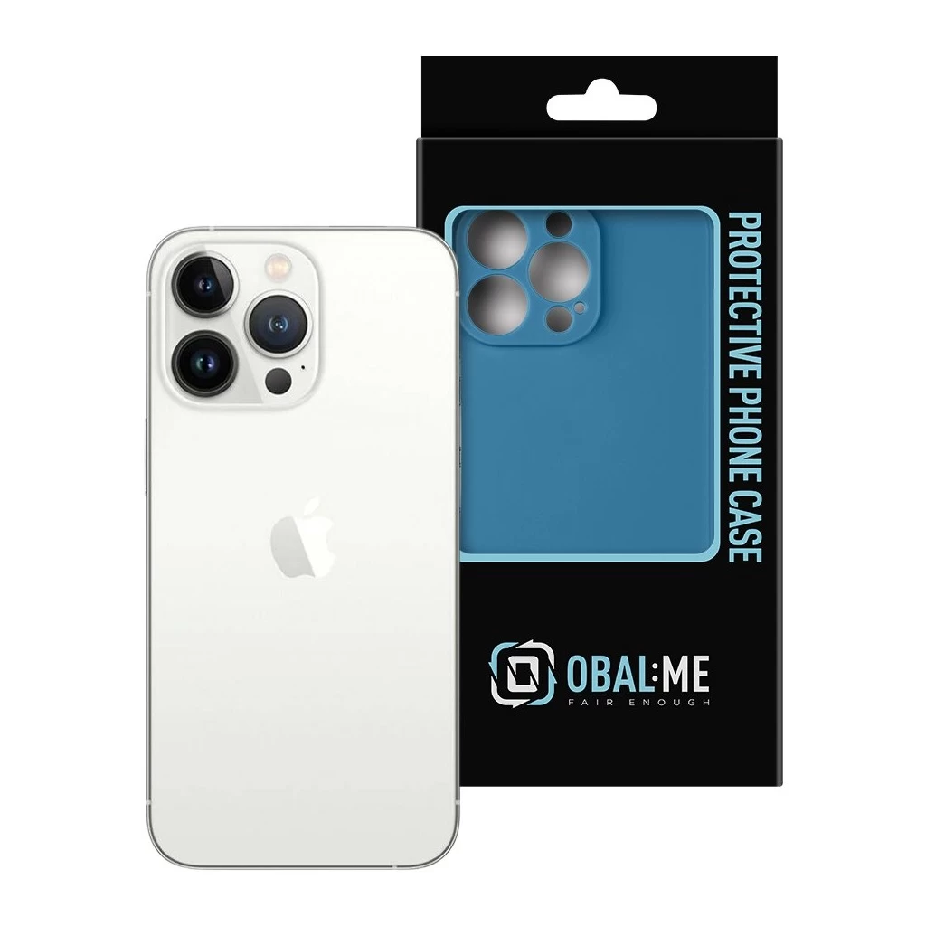 OBAL:ME Matte TPU tok Apple iPhone 13 Pro készülékhez sötétkék