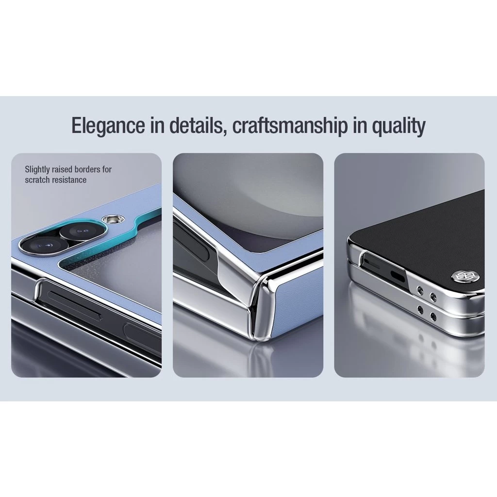 Nillkin CamShield Flip tok Samsung Galaxy Z Flip 6/7 FE készülékhez lila