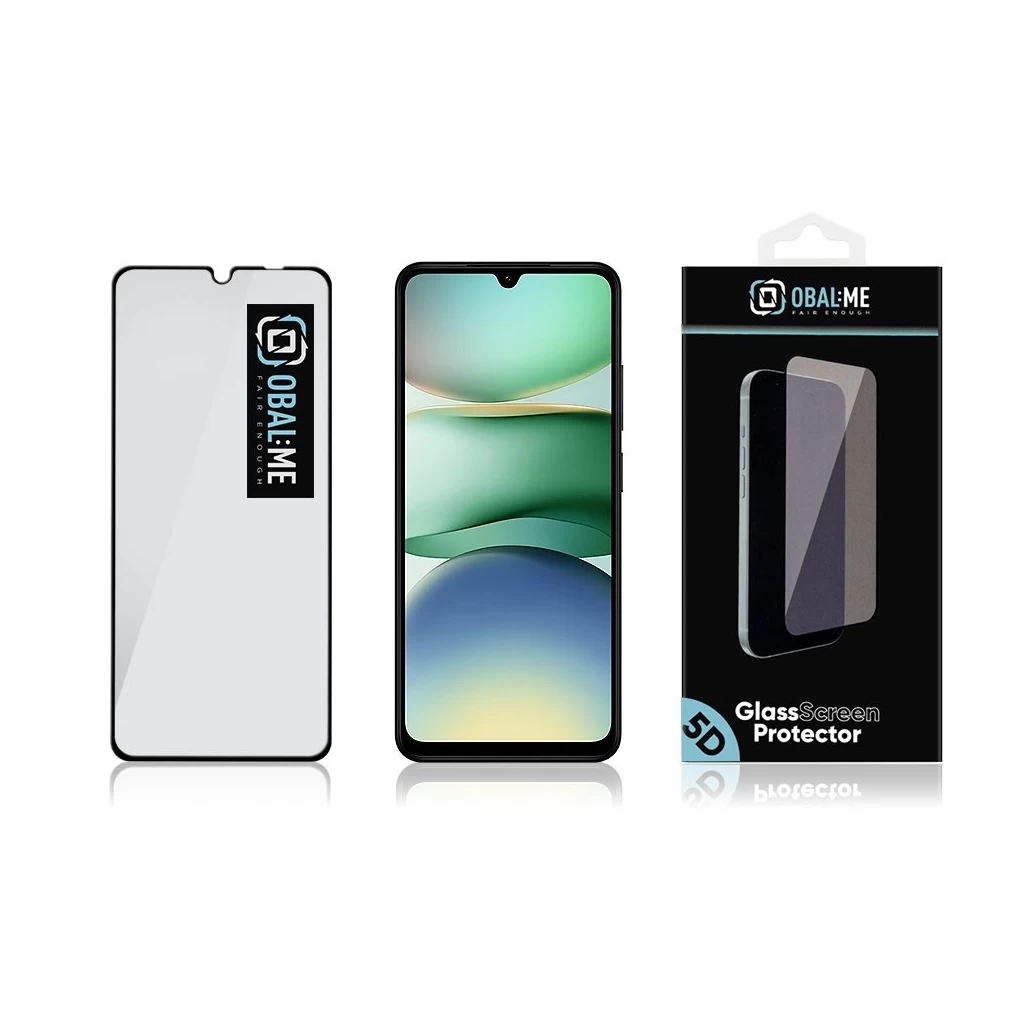 OBAL:ME 5D Glass kijelzővédő Xiaomi Redmi A5 készülékhez fekete