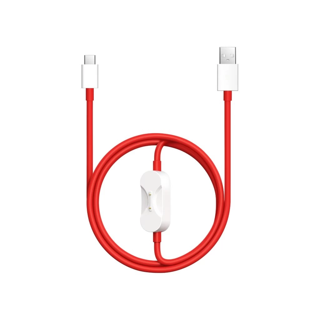 OnePlus SUPERVOOC 2in1 töltő adatkábel 8A 1,2m piros