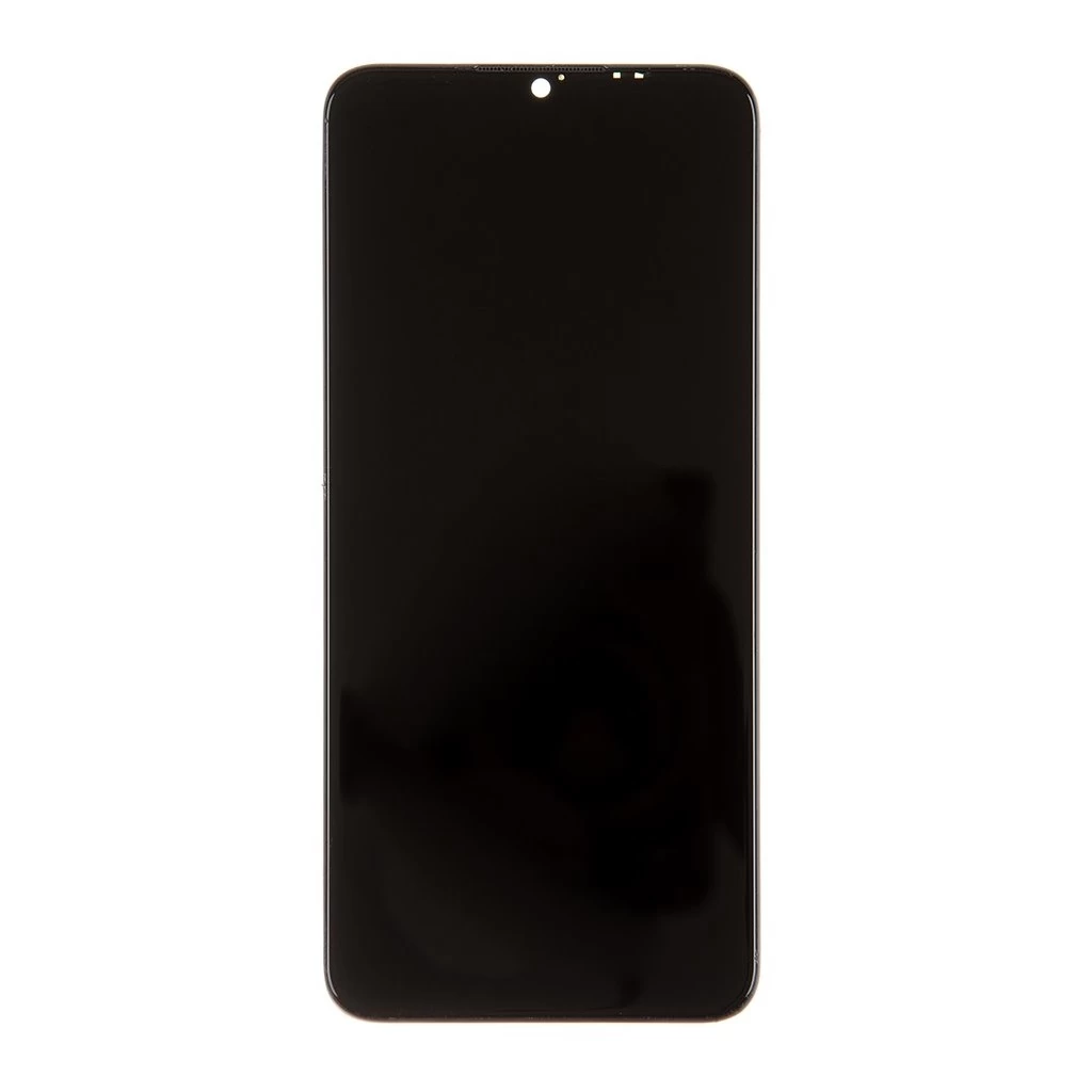 LCD kijelző + érintő egység + elülső tok Realme 6i készülékhez