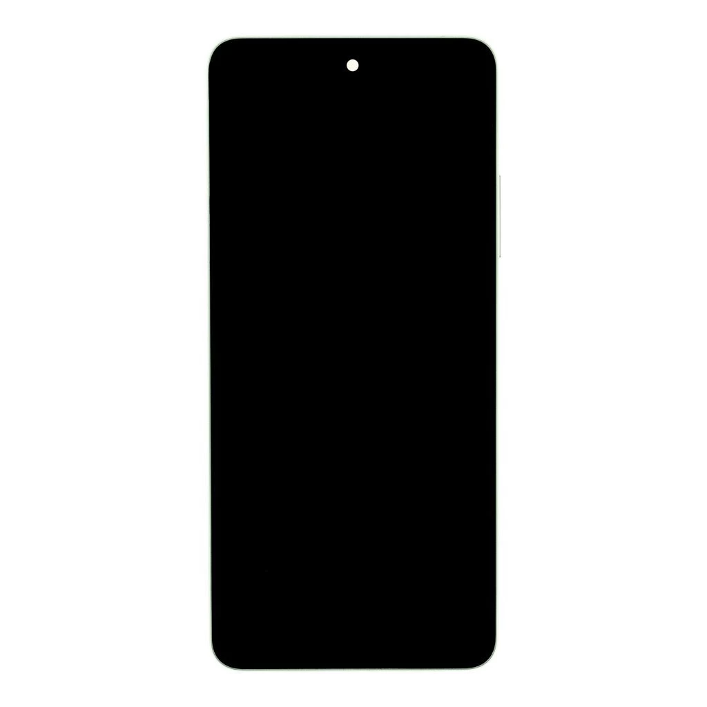 LCD kijelző + érintőegység + elülső tok Realme C67 4G Sunny Oasis készülékhez, zöld