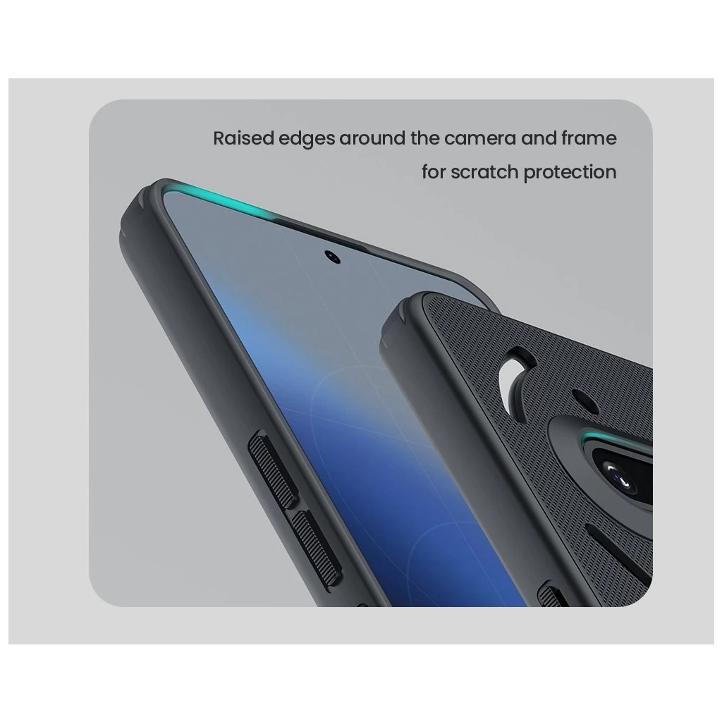 Nillkin Super Frosted PRO Magnetic háttértok Nothing Phone 3a készülékhez fekete