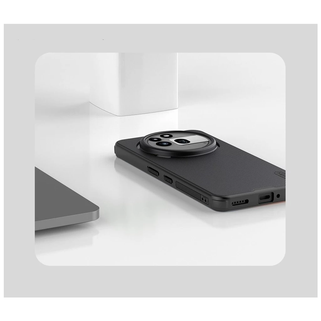 Nillkin Super Frosted PRO mágneses hátlaptok Nothing Phone 3a Pro készülékhez fekete