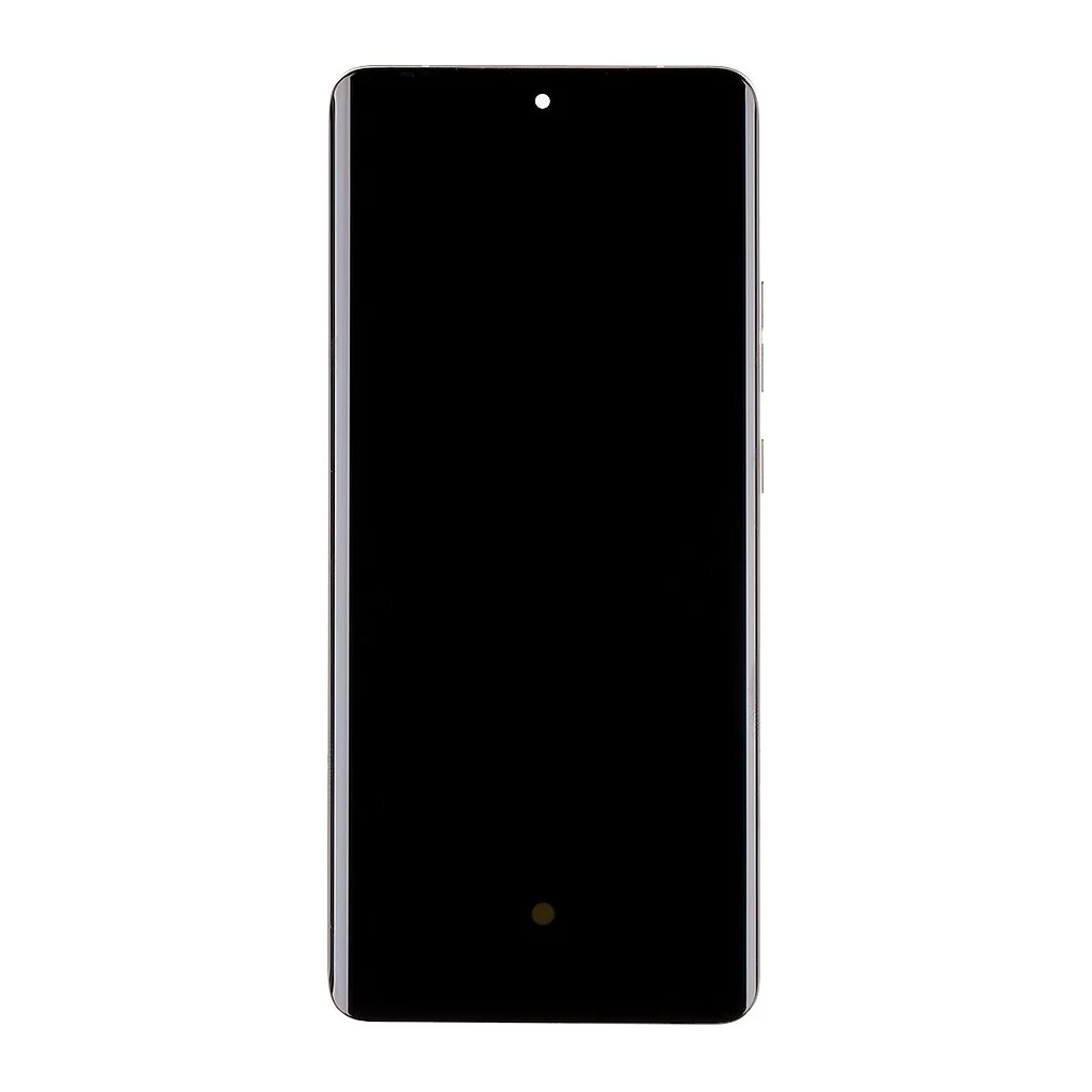 Motorola Edge 50 Pro készülékhez LCD kijelző + érintőegység + előlapi tok Moonlight Pearl (Service Pack)