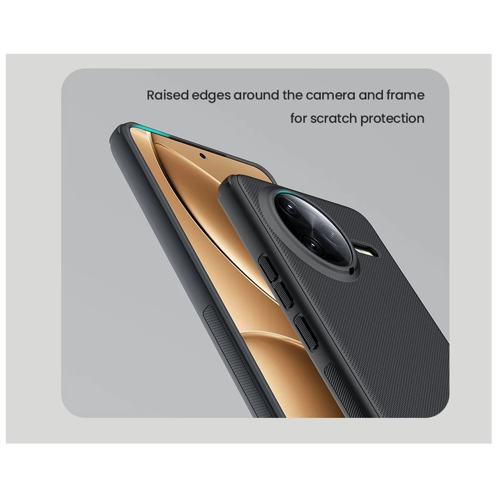 Nillkin Super Frosted PRO háttértok Poco F7 Ultra készülékhez fekete