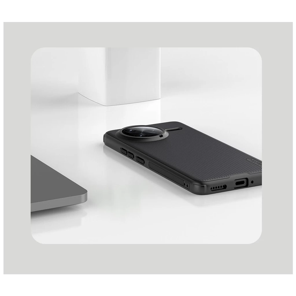 Nillkin Super Frosted PRO háttértok Poco F7 Ultra készülékhez fekete