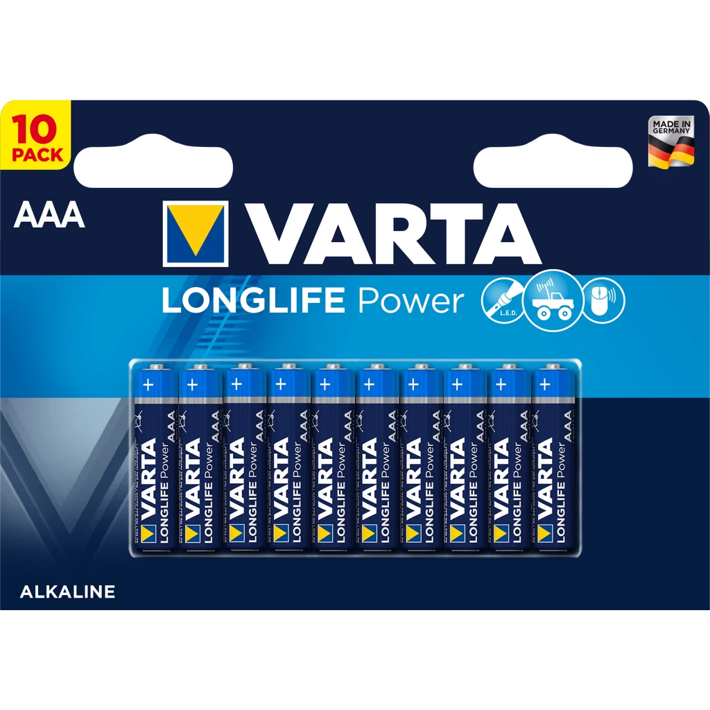 Varta High E AAA elem 10 db