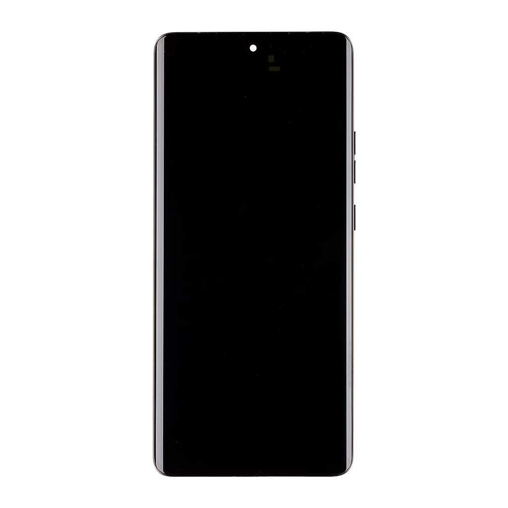 Motorola Edge 50 Ultra készülékhez LCD kijelző + érintő egység + elülső tok erdőszürke (Service Pack)