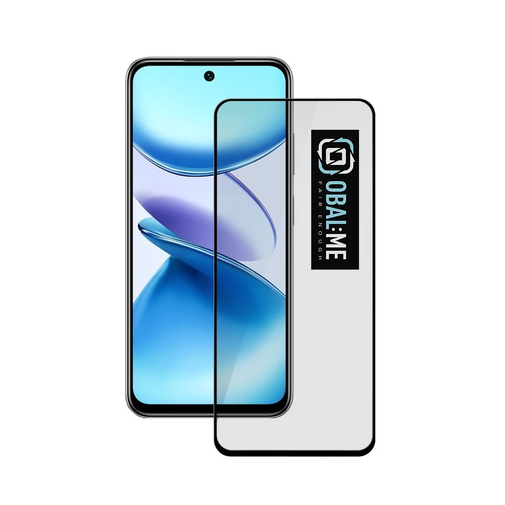 OBAL:ME 5D üveg kijelzővédő Infinix Smart 9/Hot 50i/Hot 50 5G készülékhez fekete